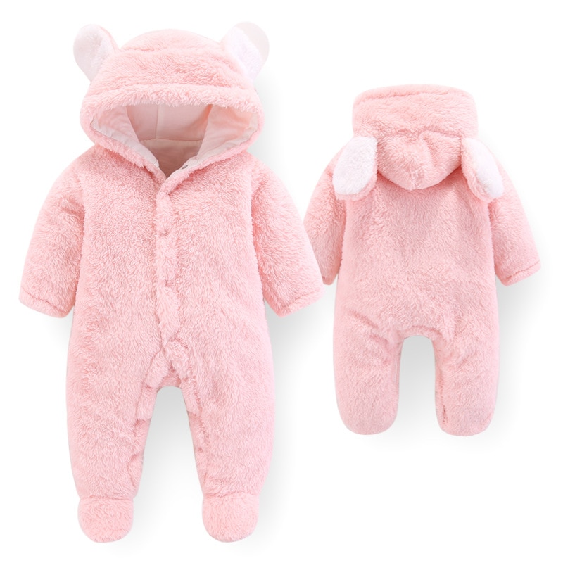 Baby Winter Jumpsuit Cotton Romper